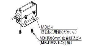 <樹脂ボディタイプ> MS-FM2-1を使用